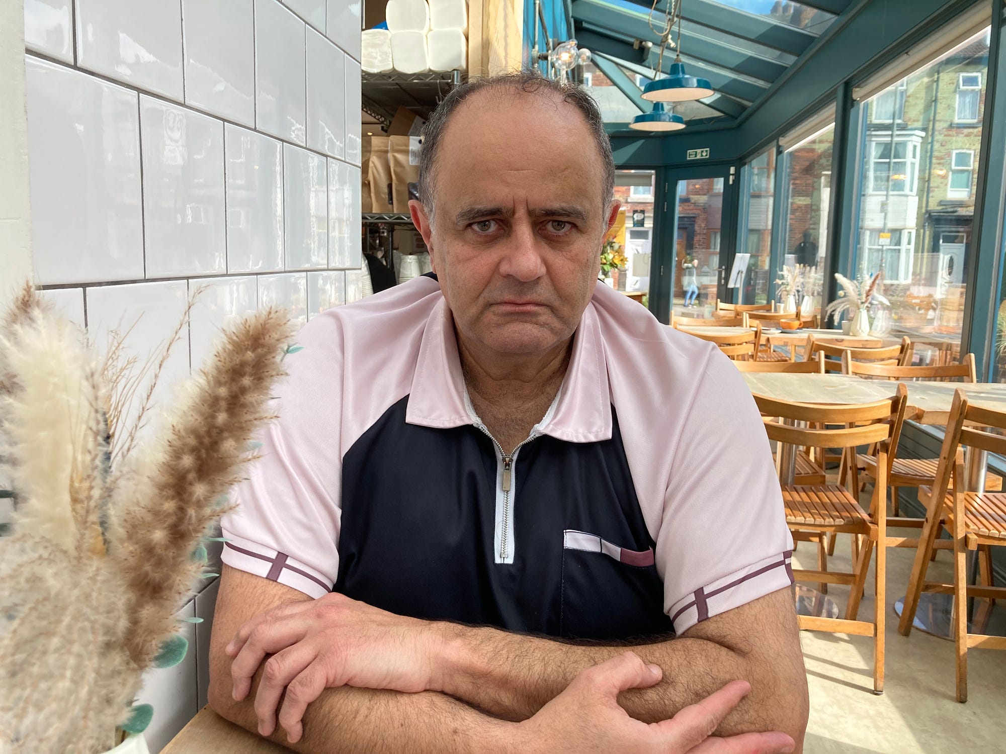 Musheir spent over a month trapped in the Gaza strip. He wants the world to know what he saw